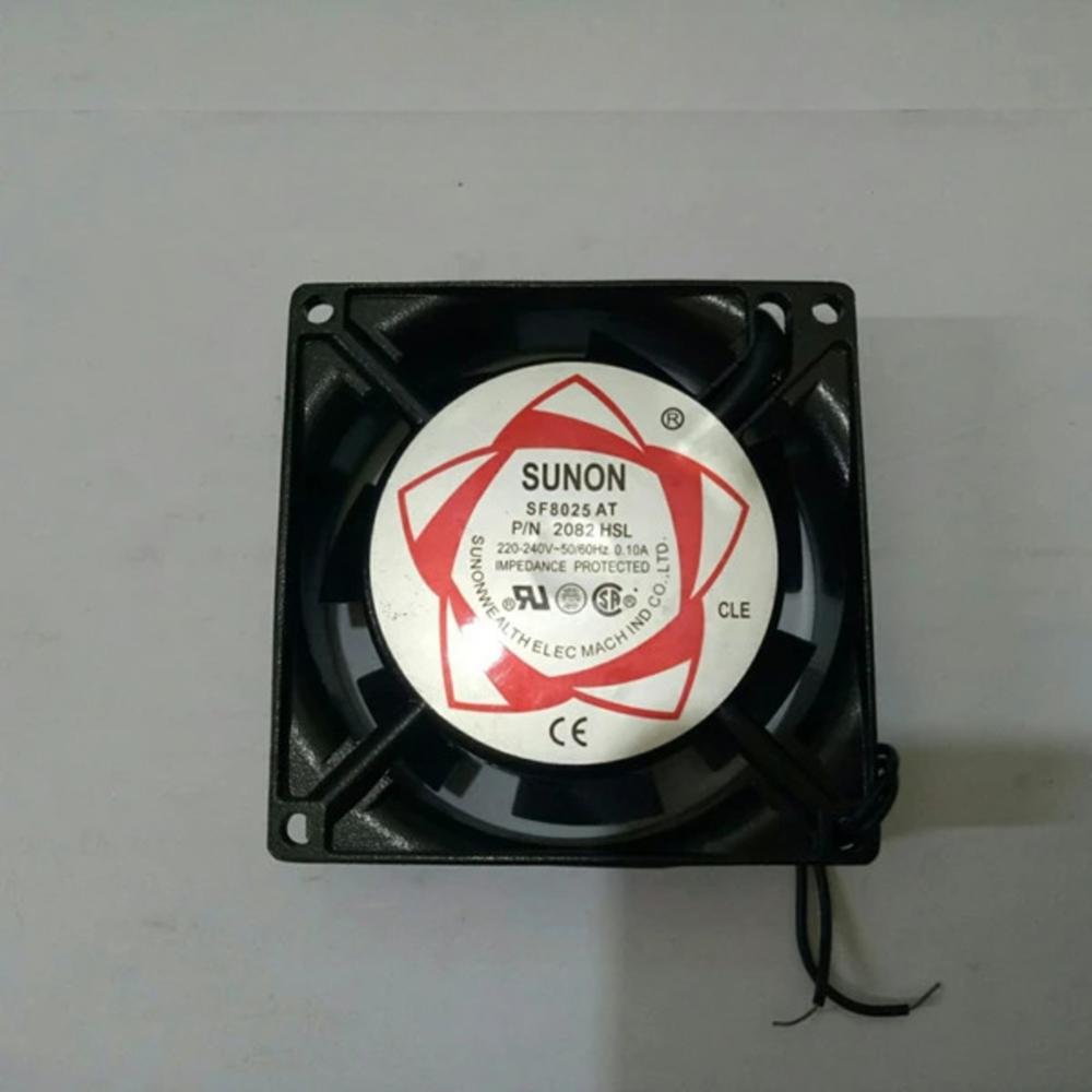 SUNON SF8025 AT 220/240V AC 0.10A 8025mm Ball Bearing Industrial Inverter Axial Cooling Fan