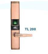 Fingerprint Door Lock System - Plastic Material, 4 X Aa Alkaline Battery Power Supply, Silver & Black Weather Resistance | Ideal For Outdoor And Indoor Use In Offices, Hotels, And Airports