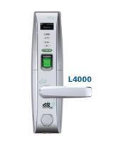 Fingerprint Door Lock System - Plastic Material, 4 X Aa Alkaline Battery Power Supply, Silver & Black Weather Resistance | Ideal For Outdoor And Indoor Use In Offices, Hotels, And Airports