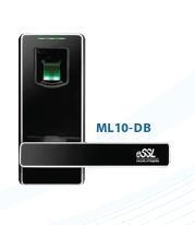 Fingerprint Door Lock System - Plastic Material, 4 X Aa Alkaline Battery Power Supply, Silver & Black Weather Resistance | Ideal For Outdoor And Indoor Use In Offices, Hotels, And Airports