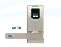 Fingerprint Door Lock System - Plastic Material, 4 X Aa Alkaline Battery Power Supply, Silver & Black Weather Resistance | Ideal For Outdoor And Indoor Use In Offices, Hotels, And Airports