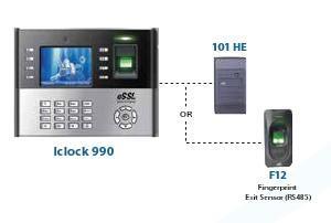 Attendance & Access Control System (Fingerprint) - Material: Abs