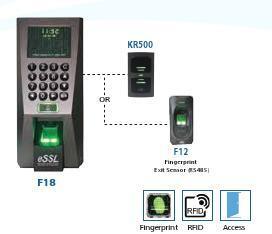 Attendance & Access Control System (Fingerprint) - Material: Abs