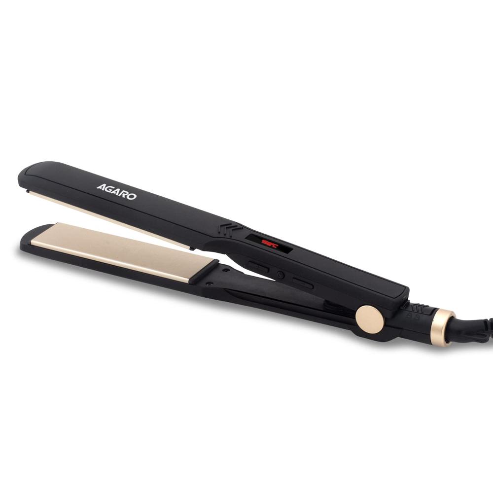 AGARO Hair Straightener, Ceramic Coated Plates, Adjustable Temperature, PTC Heating, Fast Heating, Hair Straightening, Hair Styling Iron For women HS1947 33911