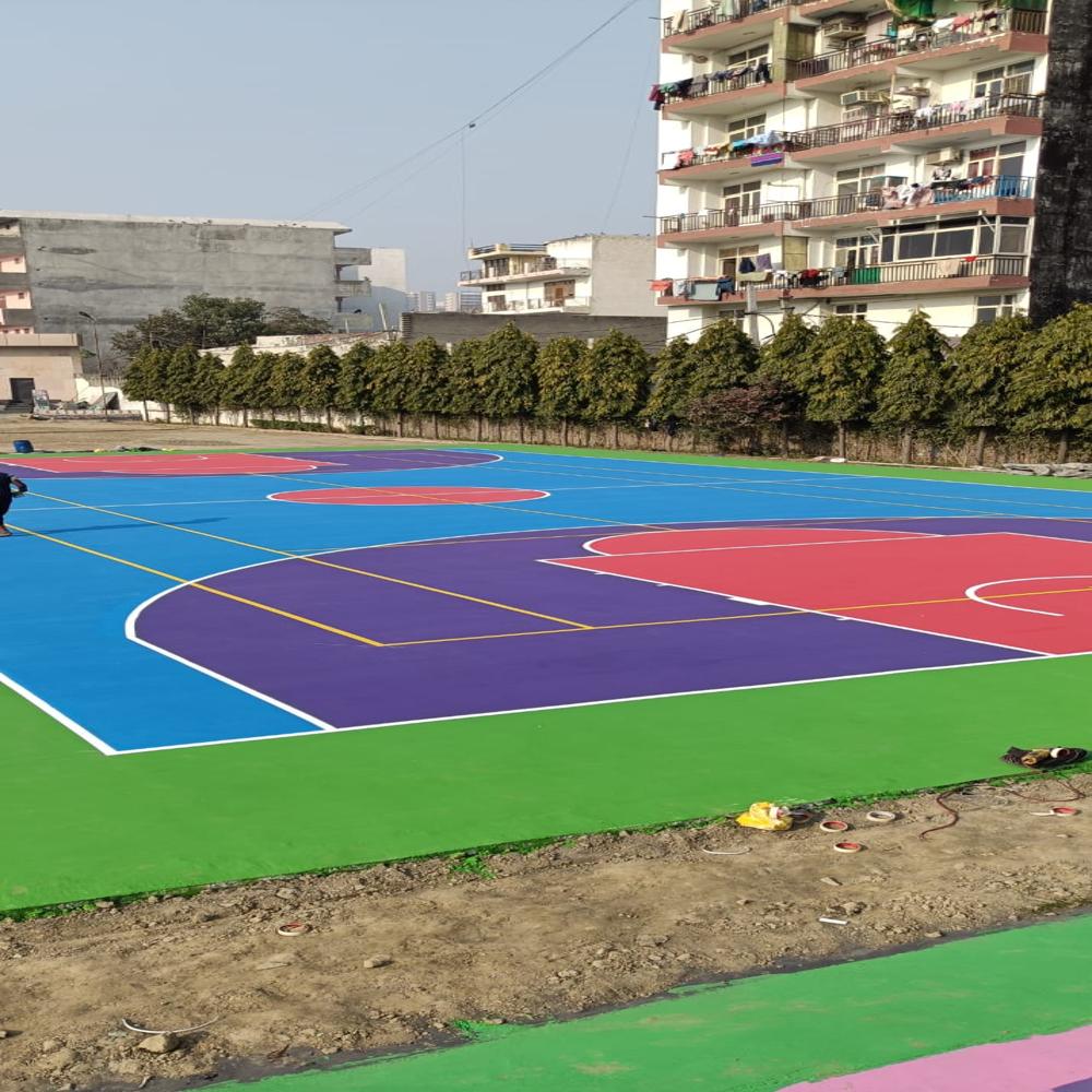 Sports flooring