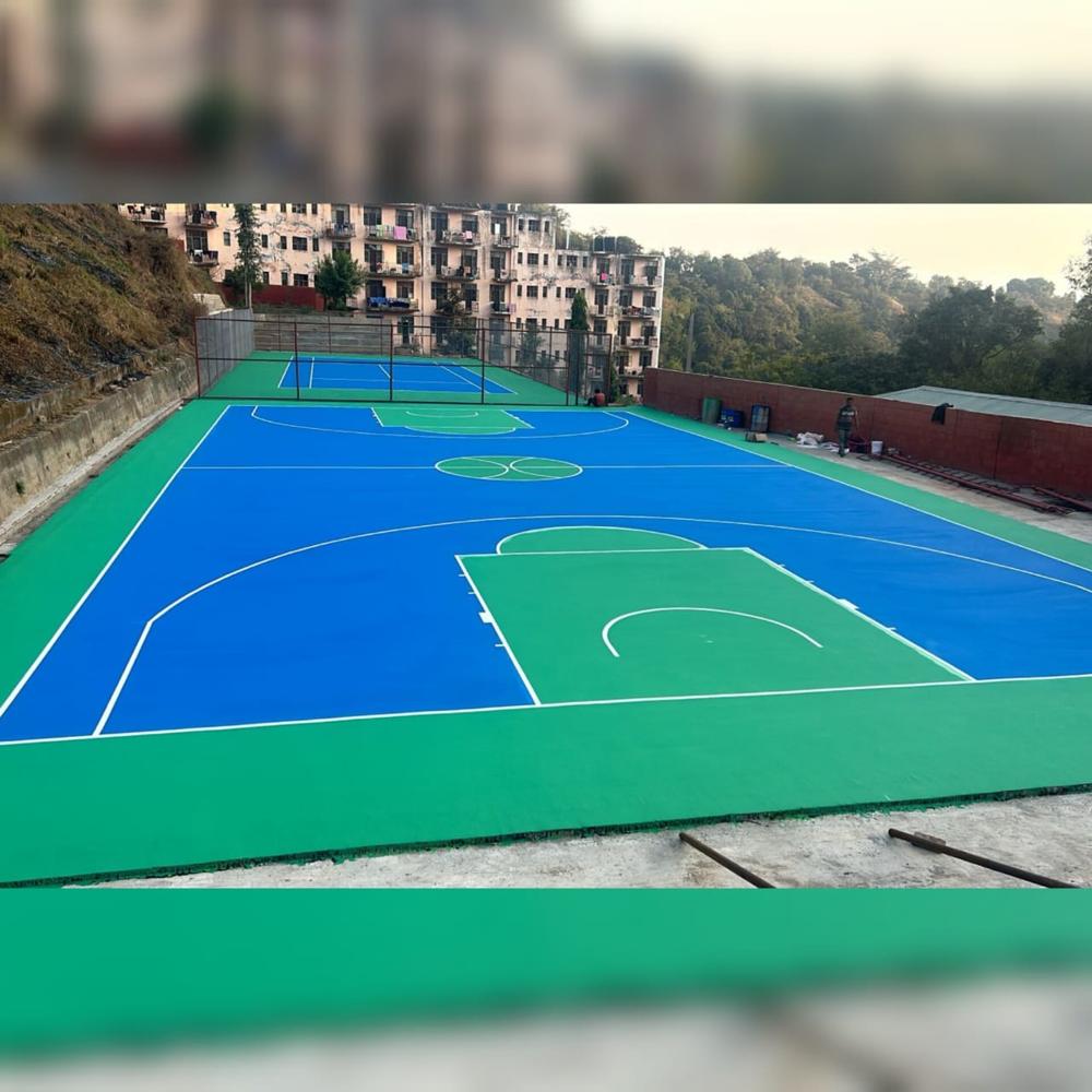Sports flooring