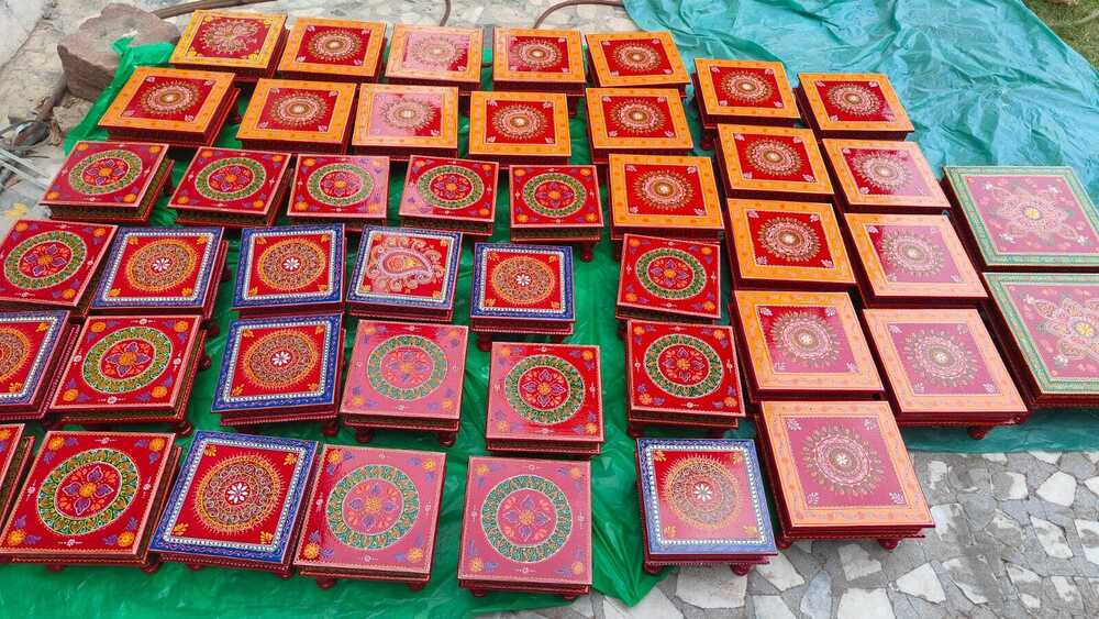 Wooden Chowki