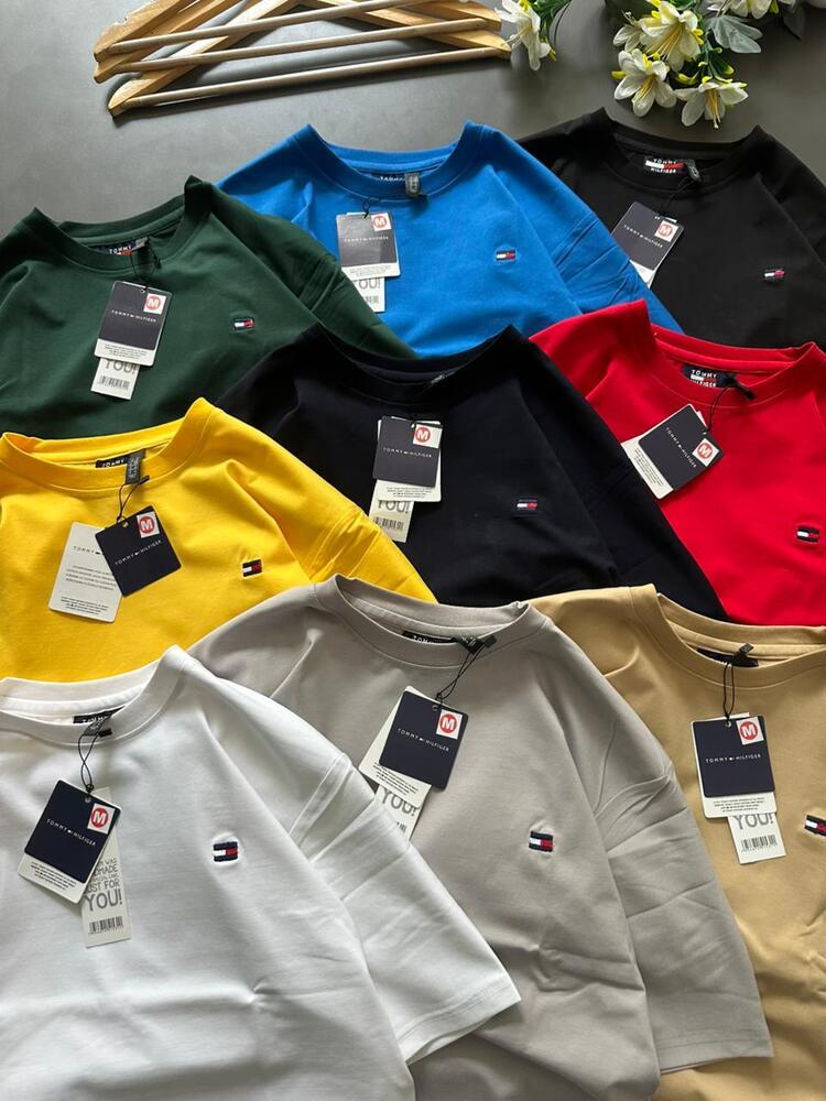 Mens Branded Round Neck T-Shirt