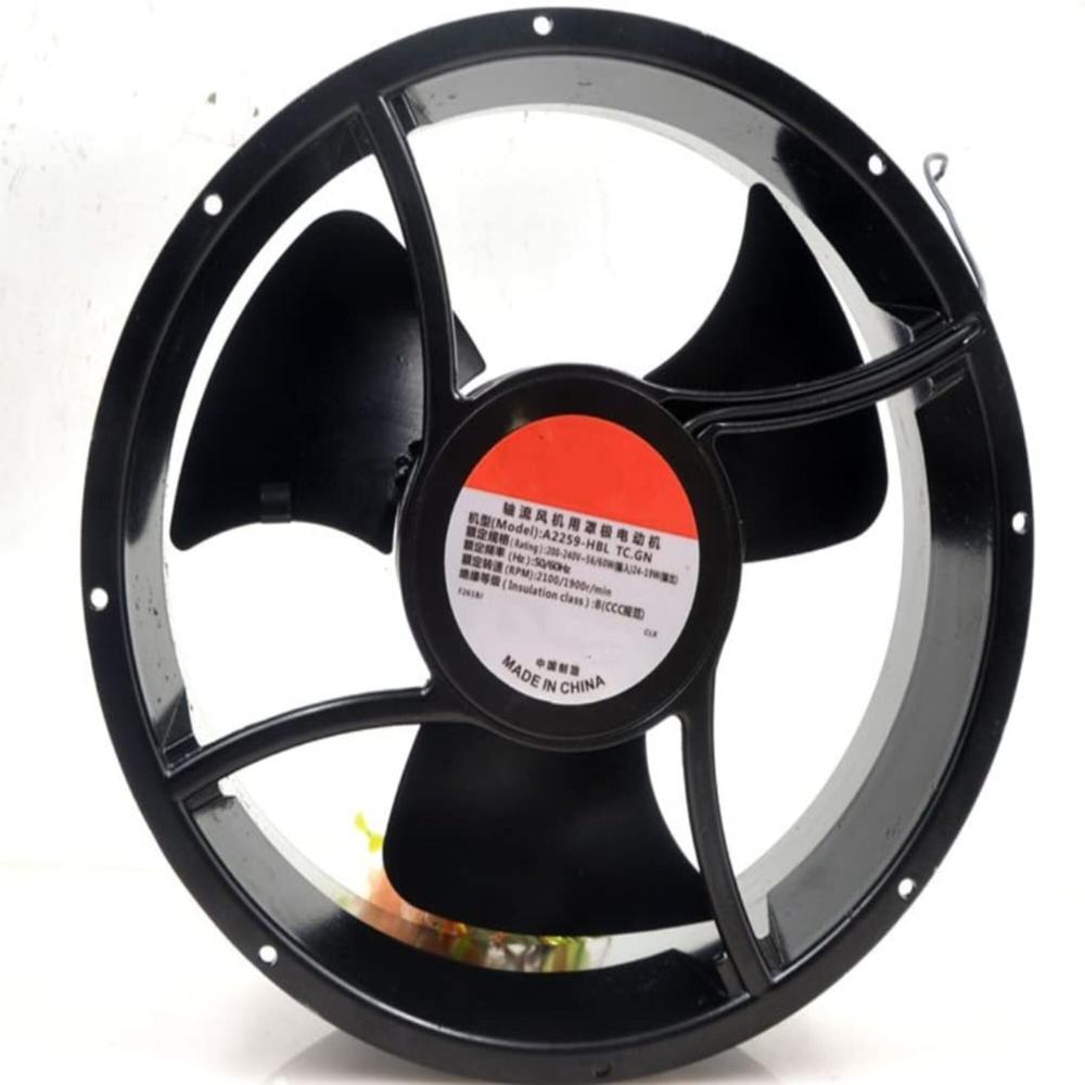 SUNON A2259-HBL TC.GN 220/240V AC 0.24/0.27A 25489mm Ball Bearing Industrial Inverter Axial Cooling Fan