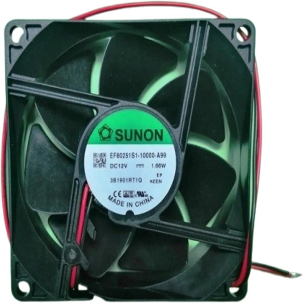 SUNON EF80251S1-10000-A99 12V DC 1.66W 8025mm Ball Bearing Industrial Inverter Axial Cooling Fan