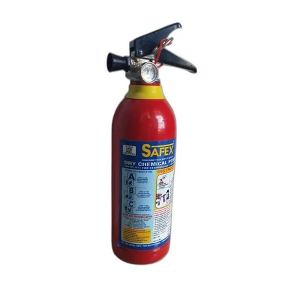 Safex Fire Extinguishers - Mild Steel, Red | Industrial Use, Warranty Included