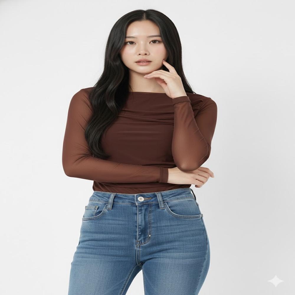 Ladies Black Top