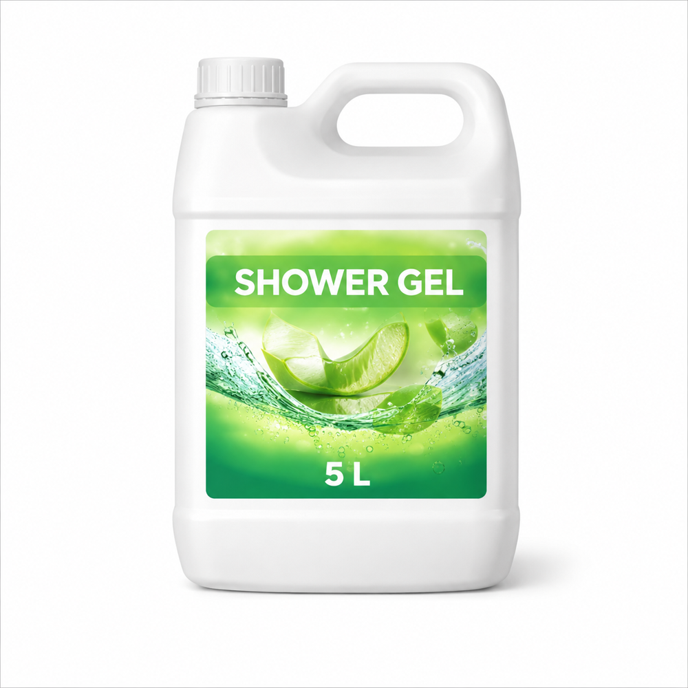 Hotel Shower Gel 5 Litre Can - Bulk Body Wash Refill Pack for Hotels & Housekeeping Add Video  Add PDF  Hotel Shower Gel 5 Litre Can - Bulk Body Wash Refill Pack for Hotels & Housekeeping