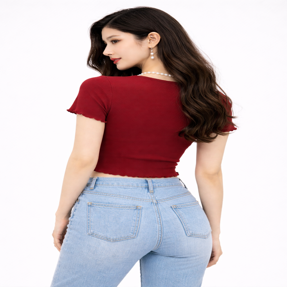 Ladies Black Top