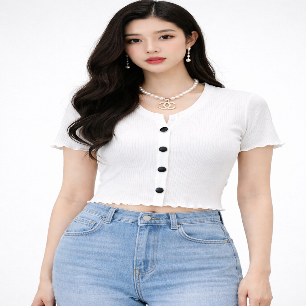 Ladies Black Top