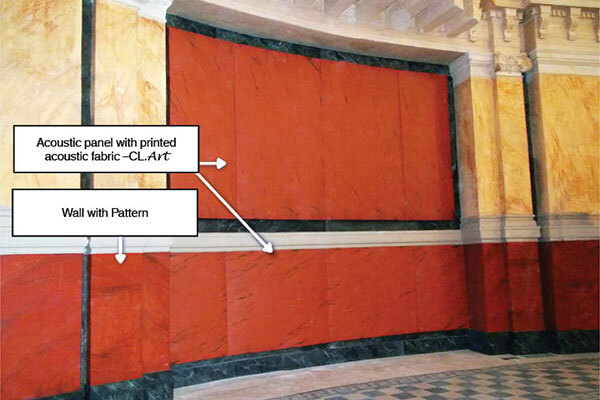 Acoustic Panel With Fabric