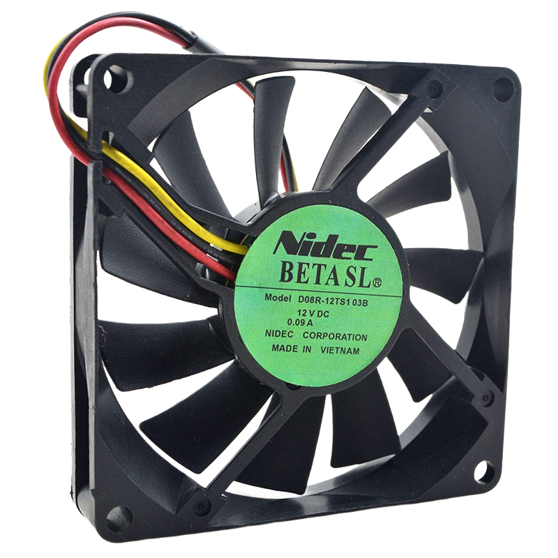NIDEC D08R-12TS1 03B DC12V  Cooling Fan