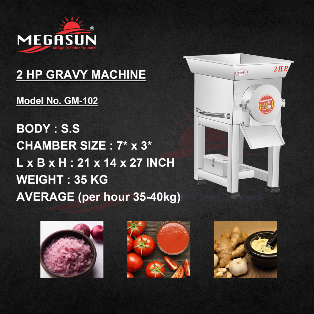 2 HP Gravy Machine