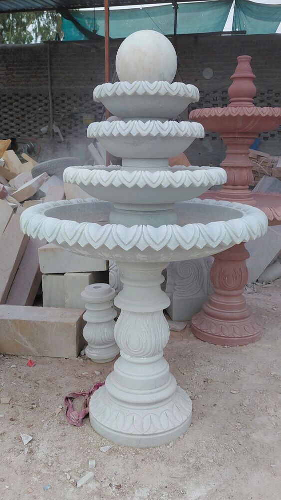 Decorative Round Marble Fountain
