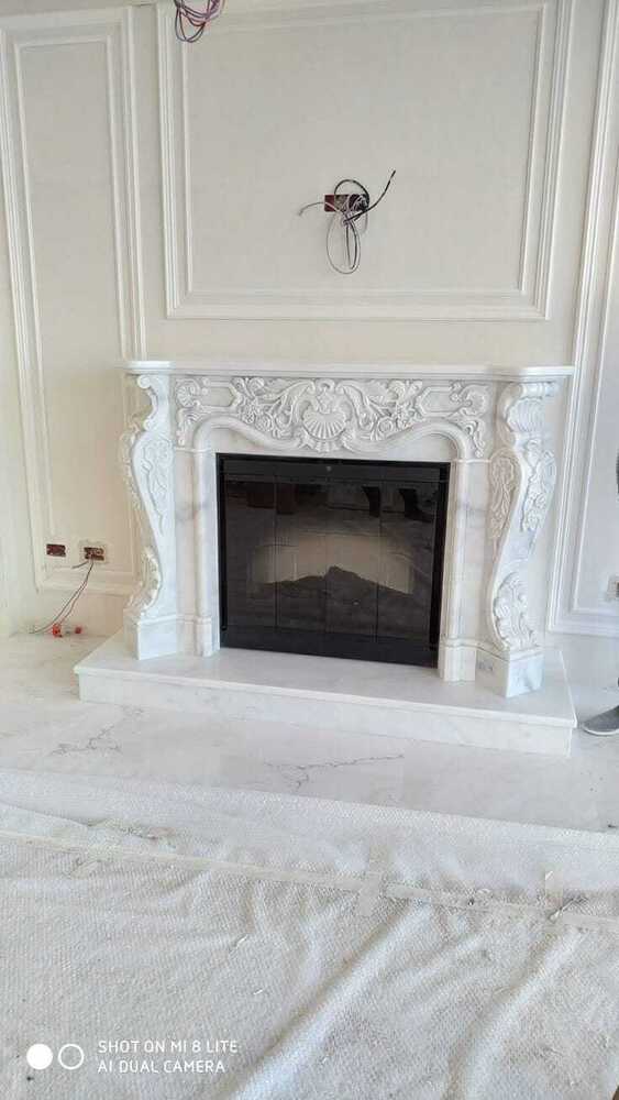 Decorative Marble Fireplace