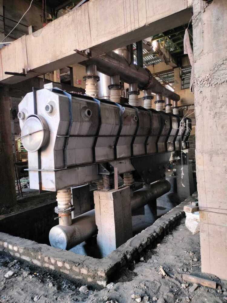 VIBRATORY FLUID BED DRYER - CONTINUOS PRODUCTION