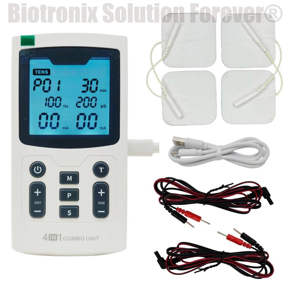 Digital Combi 4 In 1 Physiotherapy Unit for TENS EMS IFT and Russian Therapy