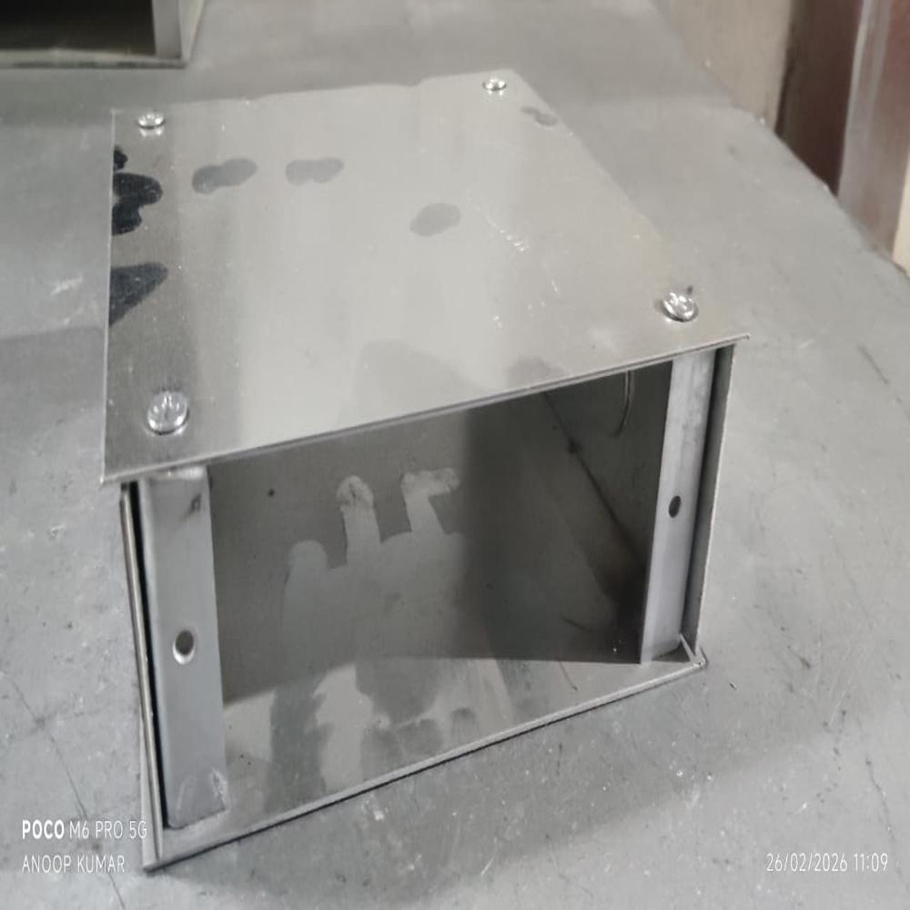 GI Junction Box For Floor Raceway
