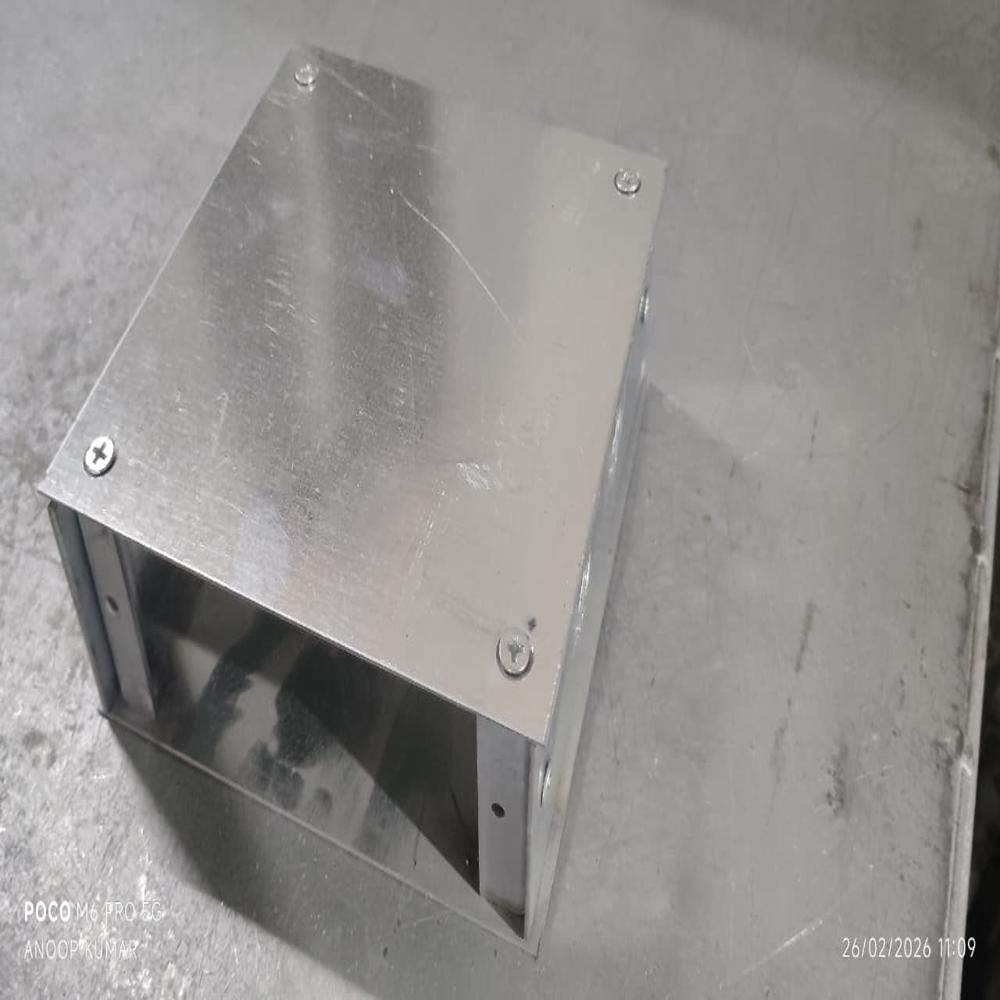 GI Junction Box For Floor Raceway