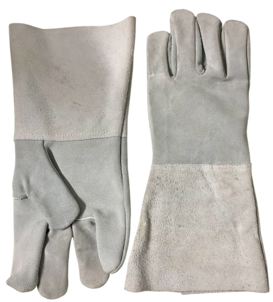 Plain Slit leather Welding Hand Gloves