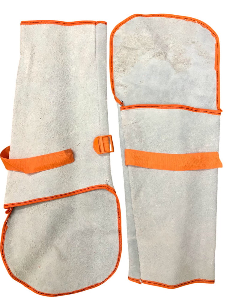 Split Leather Leg Guard - Application: Industrial