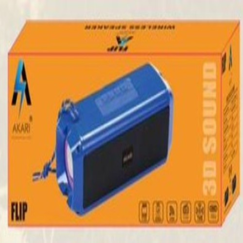 Akari Flip Wireless Speaker - Color: Multi Color