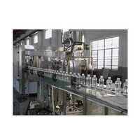 Stainless Steel Packaged Drinking Water Filling Machine - Sus304, 2500x1800x2200mm, Silver | Plc Control, Gravity Filling, 8-24 Heads, 24000 Bph, 3-in-1 Rinsing-filling-capping