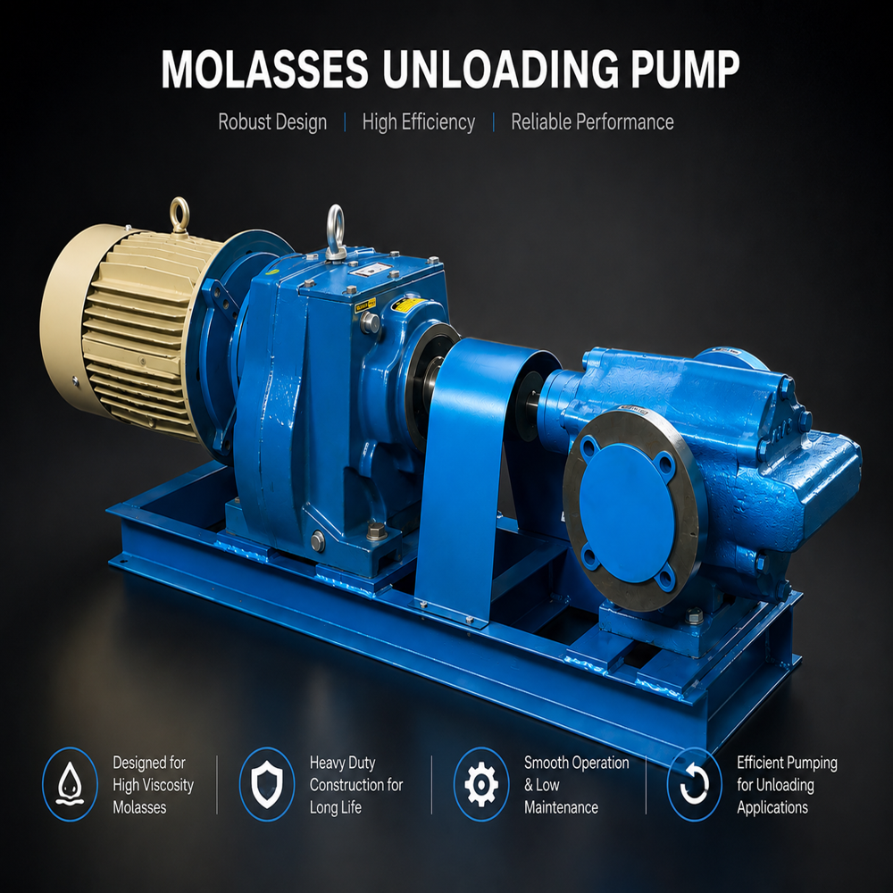 Molasses Feeding Pump - Flow Rate: 4000 Tph