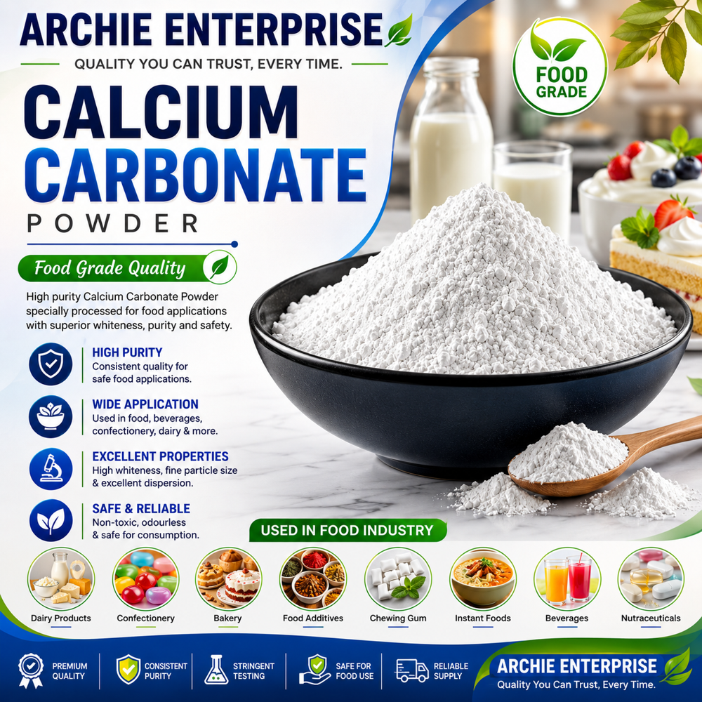 Calcium carbonate food grade