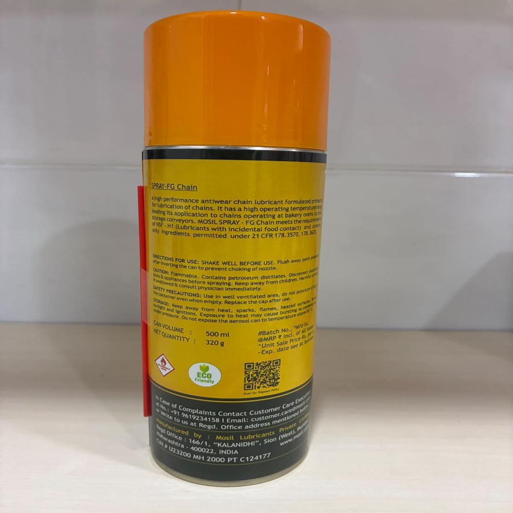 MOSIL FOOD GRADE CHAIN SPRAY