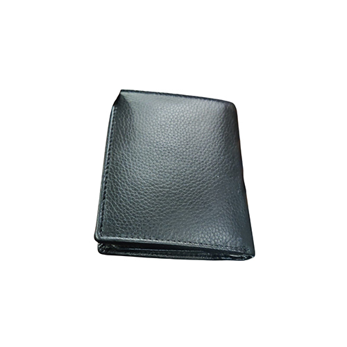 Black Color 3 Fold Wallet