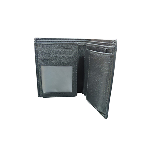 Black Color 2 Fold Wallet
