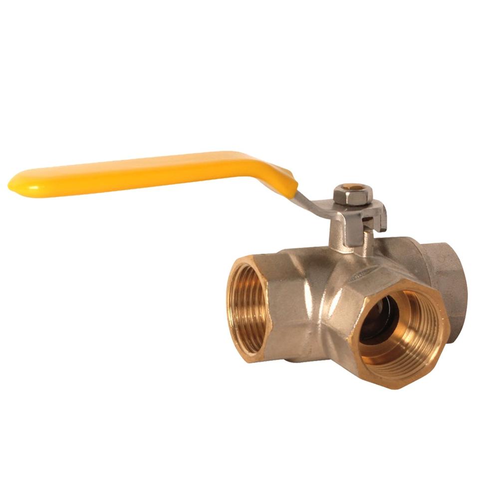 Ball Valves - Color: Golden
