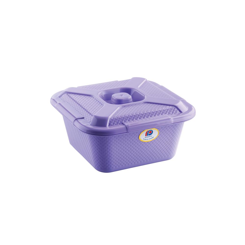 2 Ltrs Plastic Diamond Tub With Lid