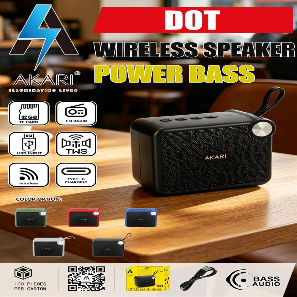 Akari Dot Wireless Speaker - Color: Multi Color