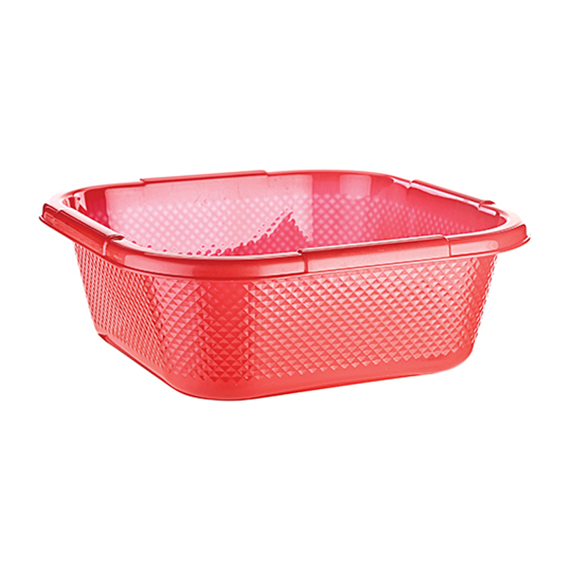 Plastic Diamond Tub with Lid 9.6 Ltr