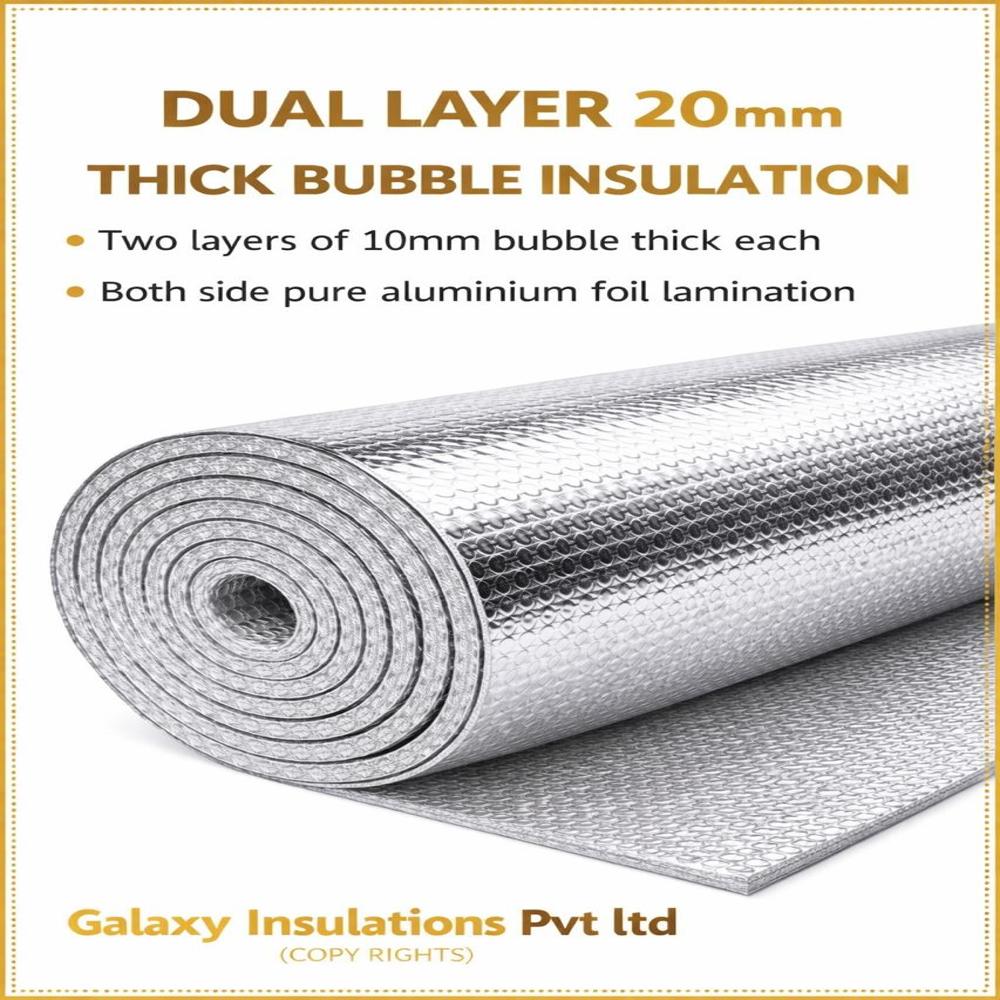 20 MM Bubble Insulation Roll Aluminium Foil jpg