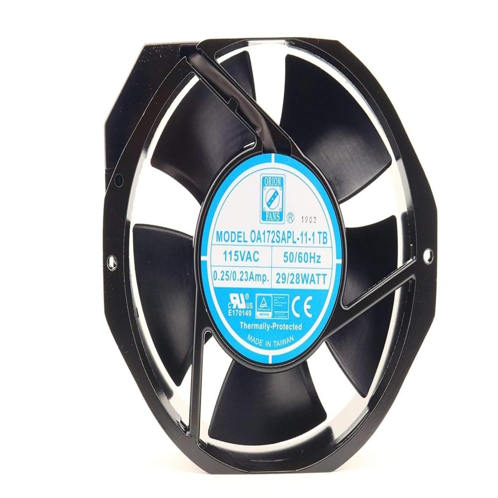 ORION OA172SAPL-11-1 TB 115V AC 29/28W 0.25/0.23A 17238mm Ball Bearing Industrial Axial Cooling Fan