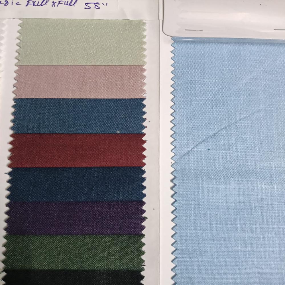 POLYCOTTON MAGIC SHIRTNG FABRIC 58