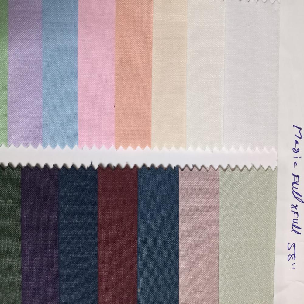 POLYCOTTON MAGIC SHIRTNG FABRIC 58