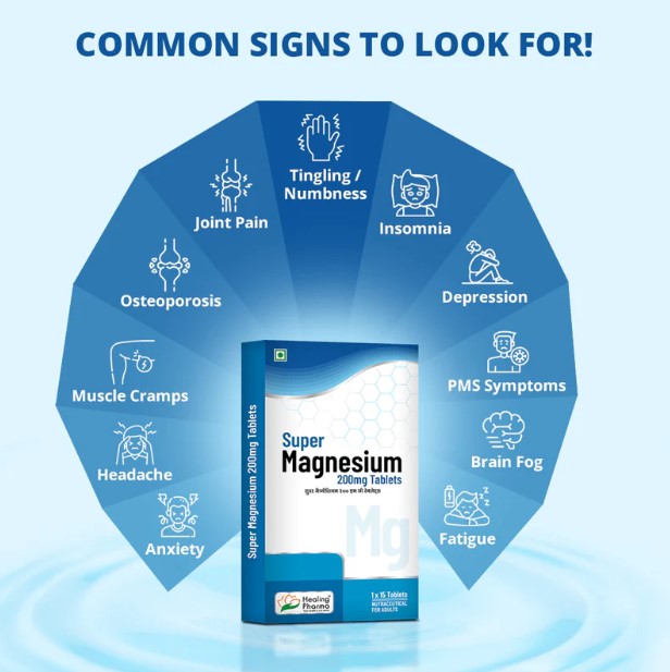 Super Magnesium 200mg