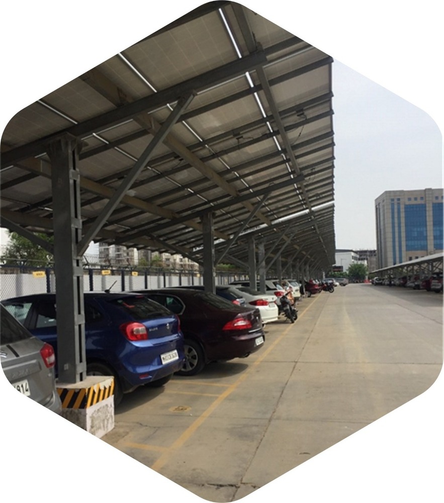 Gi Car Parking Structure