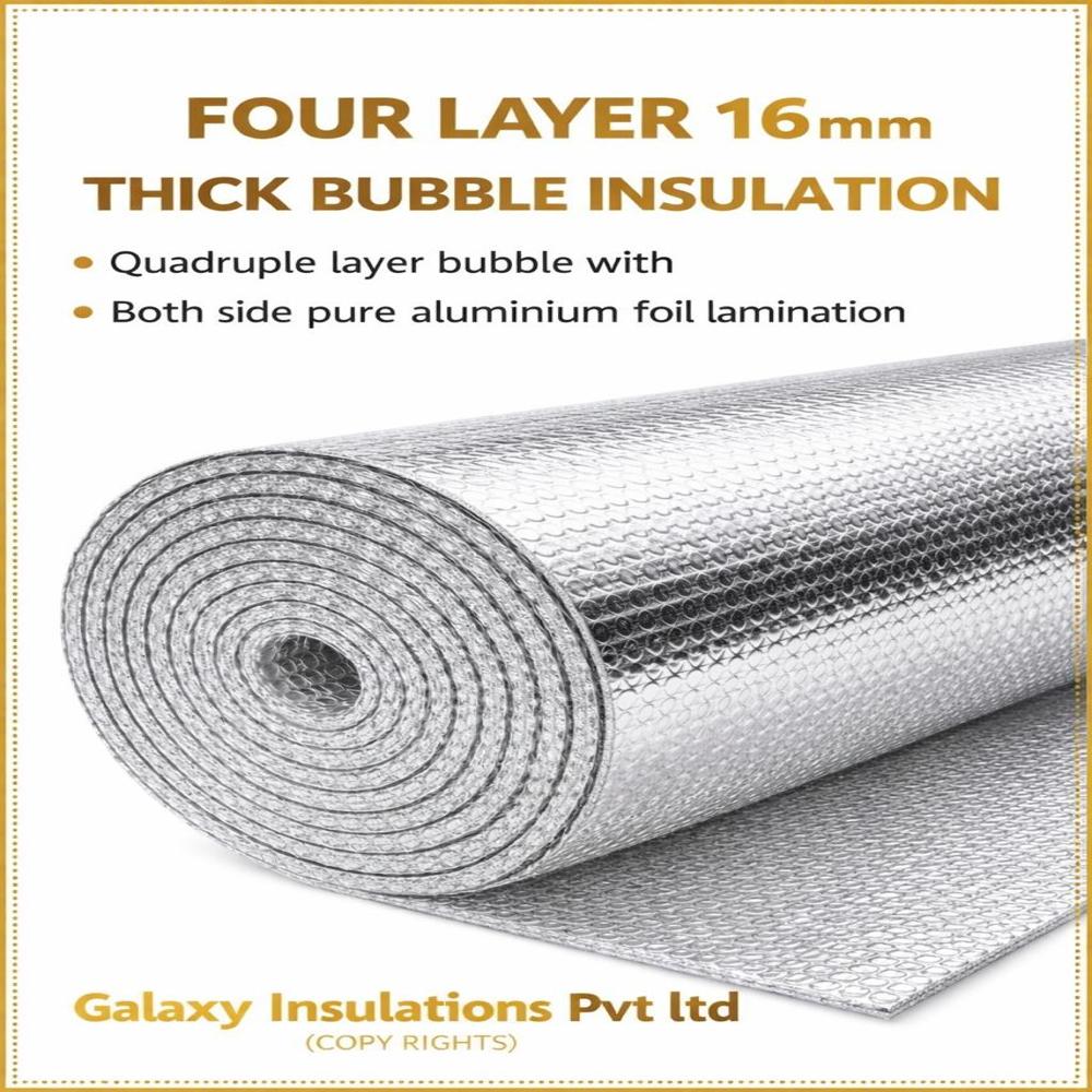 16 MM Bubble Insulation Roll Aluminium Foil