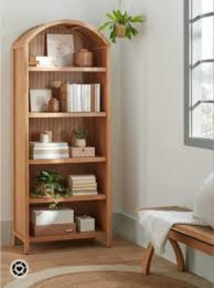 Wooden Book Rack