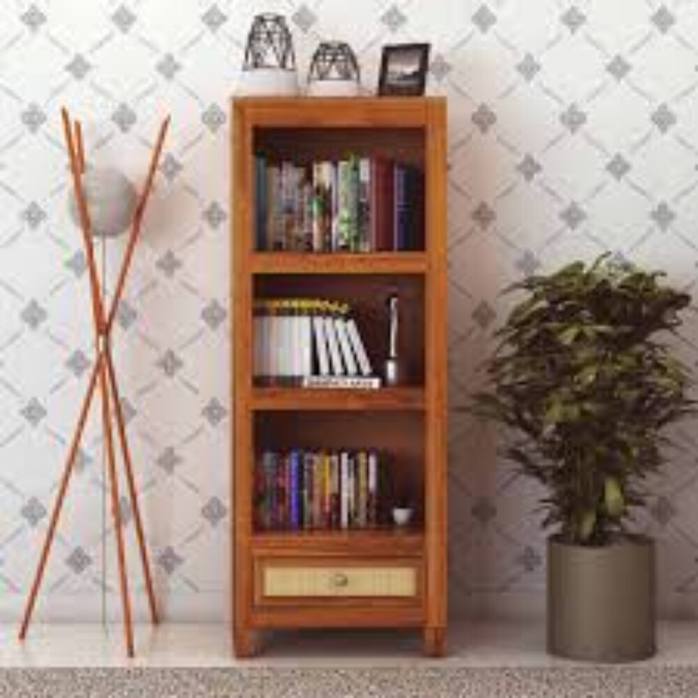 Wooden Book Rack